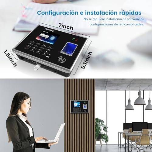 Opiniones HapAttend H2 Control Horario Empleados - Imagen principal del producto