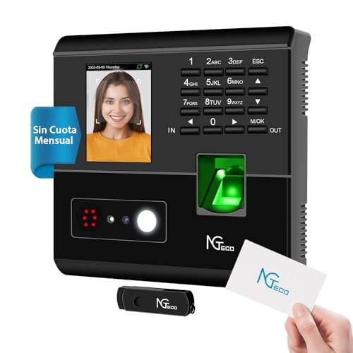 Opiniones NGTeco MB1 WiFi Control Horario Empleados - Interfaz de usuario