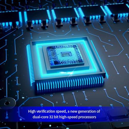 Opiniones TOWARDSNAN Máquina biométrica asistencia empleados - Vista frontal del dispositivo