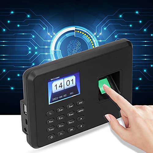 Opiniones VINGVO Máquina de asistencia por huella - Sensor biométrico en uso