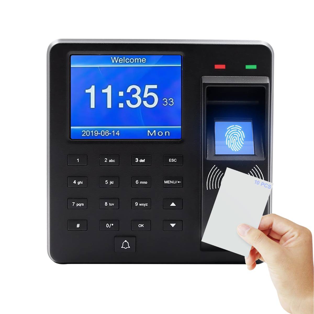 Opiniones Zephviora Control Horario Empleados usando tarjeta RFID