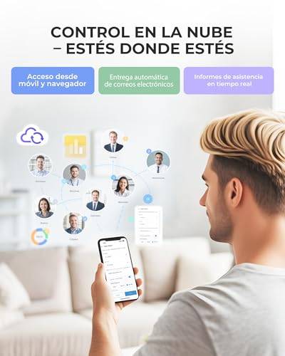 Review NGTeco TC1 Control horario empleados nube acceso remoto desde smartphone